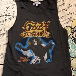 Ozzy Osbourne Distressed tank